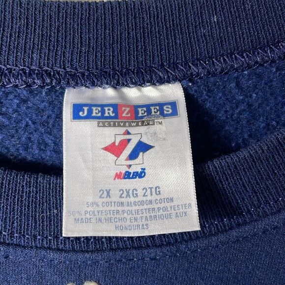 Jerzees custom Dachshund Dog embroidered Sweatshirt size 2X - Picture 4 of 6